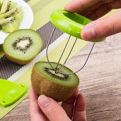 Hot Sale Mini Fruit Kiwi Cutter Peeler Slicer Kitchen Gadgets Tools Kiwi peeling tools For Pitaya Green 29