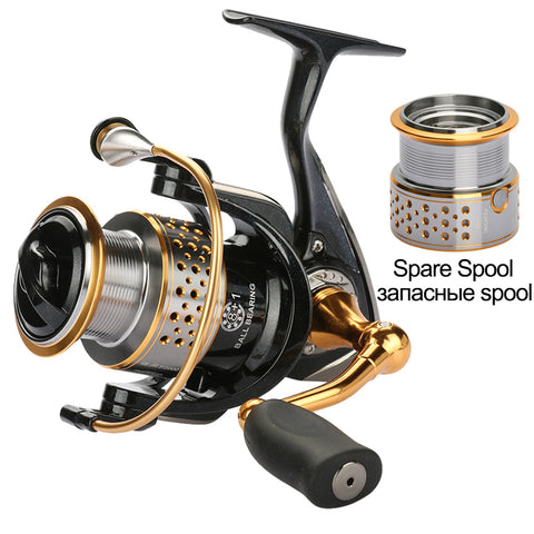 Tsurinoya Metal Fishing Reel Coil Sea Spinning Reels Deep and Shallow Spool