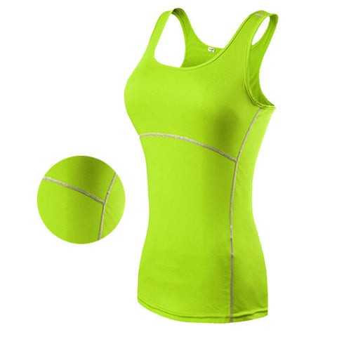 New Yoga Tops Women Sexy Gym Sportswear Vest Fitness tight woman