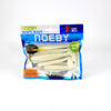 NOEBY 6pcs/lot Soft Lure 90mm/4.5g Handmade Soft Fish Fishing Lure Shad