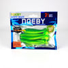 NOEBY 6pcs/lot Soft Lure 90mm/4.5g Handmade Soft Fish Fishing Lure Shad