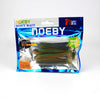 NOEBY 6pcs/lot Soft Lure 90mm/4.5g Handmade Soft Fish Fishing Lure Shad