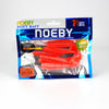 NOEBY 6pcs/lot Soft Lure 90mm/4.5g Handmade Soft Fish Fishing Lure Shad