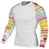 Mens Compression Shirts 3D Teen Wolf Jerseys Long Sleeve Cycling Fitness Men