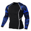 Mens Compression Shirts 3D Teen Wolf Jerseys Long Sleeve Cycling Fitness Men