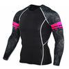 Mens Compression Shirts 3D Teen Wolf Jerseys Long Sleeve Cycling Fitness Men