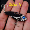 1Pcs Metal VIB Lures 5cm 11g vivid Vibrations Spoon Lure Fishing bait Bass