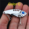 1Pcs Metal VIB Lures 5cm 11g vivid Vibrations Spoon Lure Fishing bait Bass