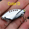 1Pcs Metal VIB Lures 5cm 11g vivid Vibrations Spoon Lure Fishing bait Bass