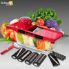 Vegetable Cutter Mandoline Slicer 6 Blades Julienne Grater Fruit Peeler Potato Onion Tools Kitchen Accessories Cooking Gadget