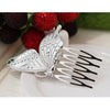 1PC Fashion Elegance Style Hairpin Women Girls Alloy Butterfly Hair Comb Headwear Summer Plate Made Gadgets 4*7cm Free Shipping