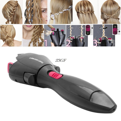 2018 Twist Braid Automatic Knitted Device DIY Hair Braiders Style Gadget For Women