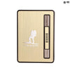 Windproof gas lighter cigarette case can hold 10 pcs smokes cigarette box, smoking Smoking Gadgets For man No Gas