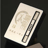 Windproof gas lighter cigarette case can hold 10 pcs smokes cigarette box, smoking Smoking Gadgets For man No Gas