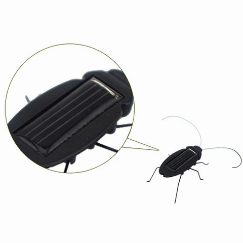 Hot Selling Solar Power Energy Cockroach Fun Gadget Kids Children Toy Gift Teaching Fun Gadget Insect Bug Educational Toy