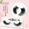 2018 New 1 pair 3D mink eyelash 100%real mink Fur Handmade Crossing lashes individual strip thick Natural lash makeup beuty tool