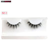 GXO BEAUTY1 Pair 3D Mink Eyelash Fur Handmade Crossing Lashes Individual Strip Thick Natural Lash Makeup Beuty Tool-N1/1