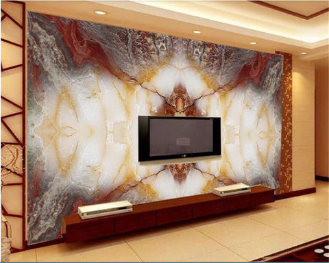 beibehang papel de parede  hudas beauty 3d crystallized pattern elegant marble wall tile mosaic TV background wallpaper